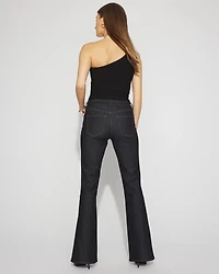 Petite Mid-Rise Flare Jean