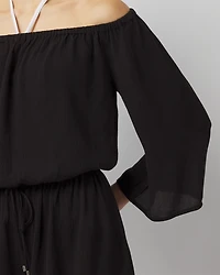Off-the-Shoulder Romper