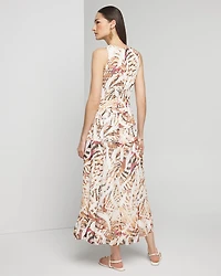 Sleeveless Midi Shirtdress