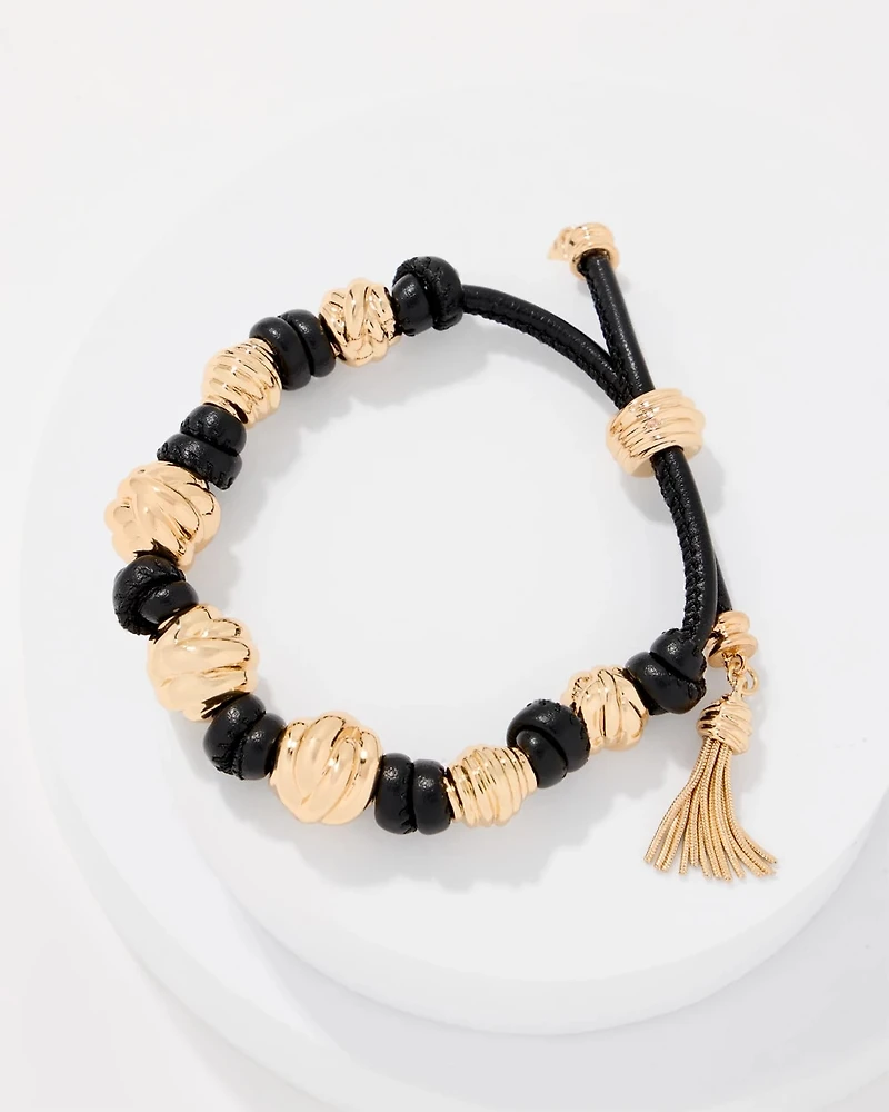 Sculptural Knot Adjustable Bracelet