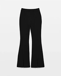 Crepe Stretch Flare Pants