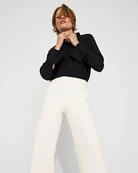 Petite Satin Tuxedo Cuff Shirt