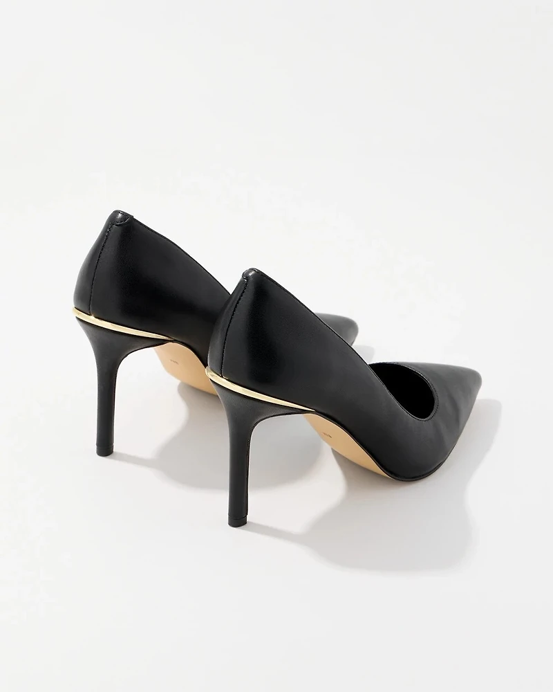 Leather Comfort Pump