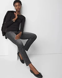 Wrap Front Crewneck Tee