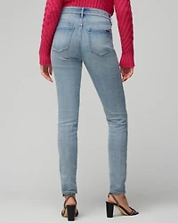 High-Rise Everyday Stretch Embellished Skinny Jeans