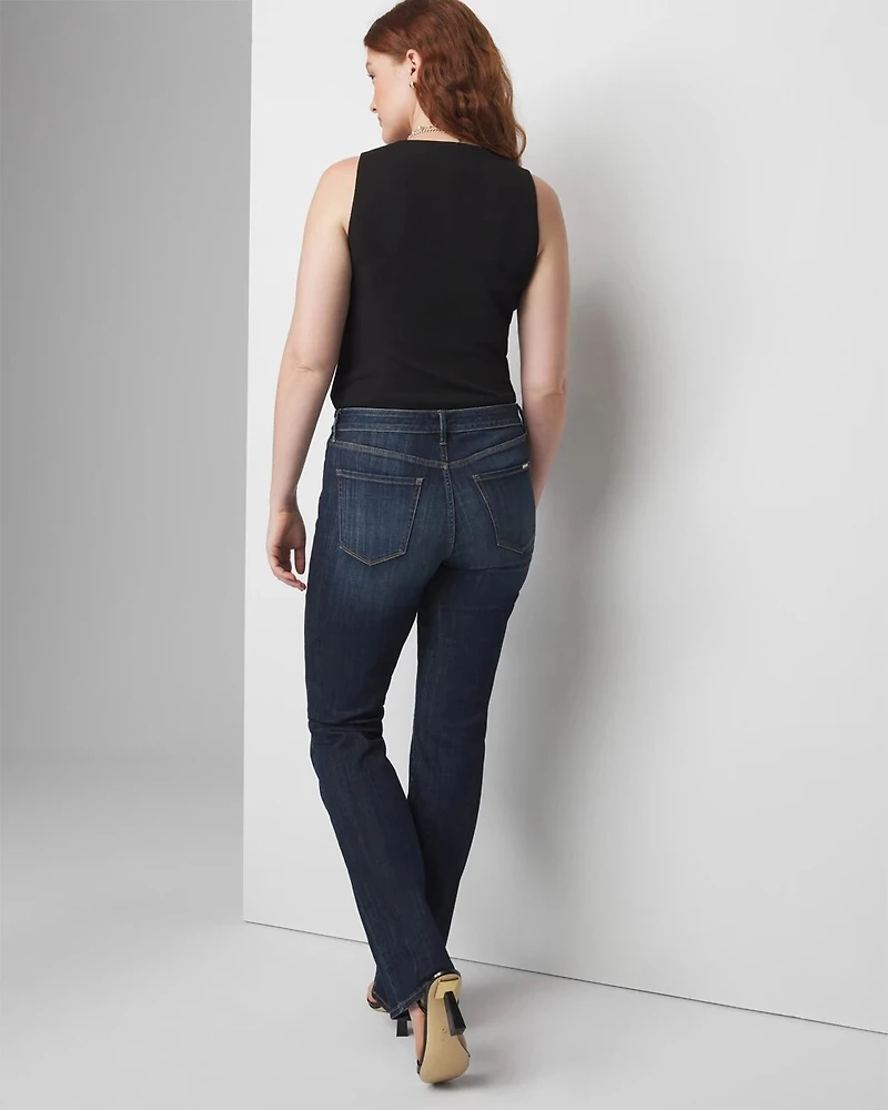 Petite Mid-Rise Bootcut Jeans