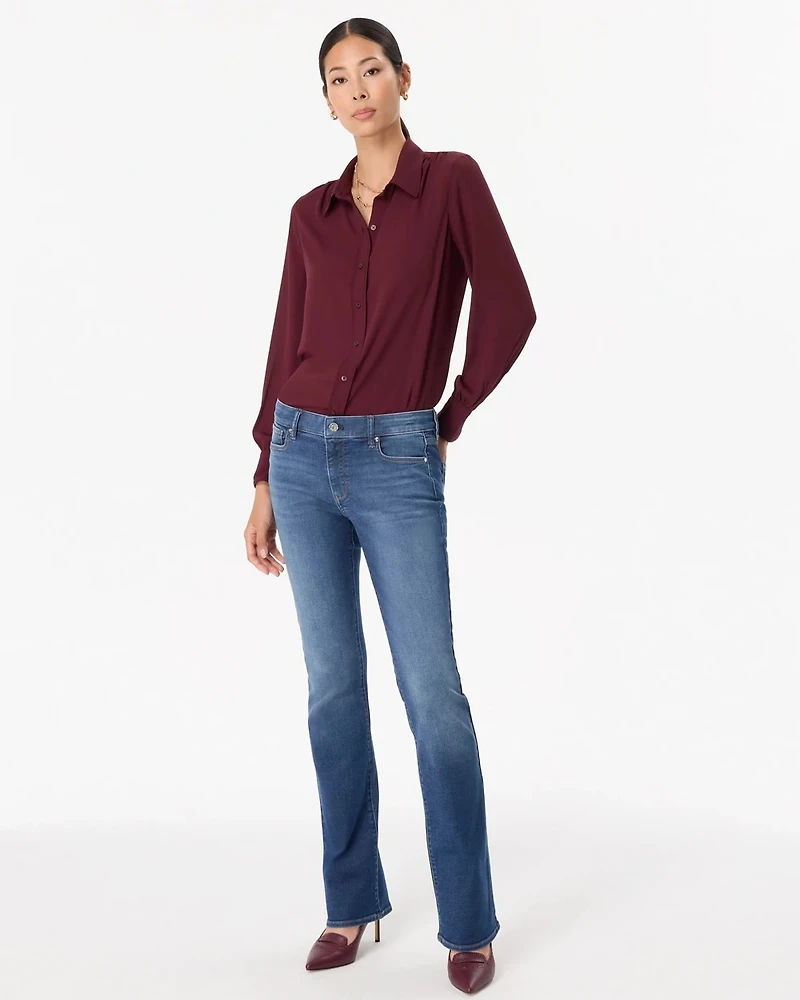 Mid-Rise Bootcut Ease Jean