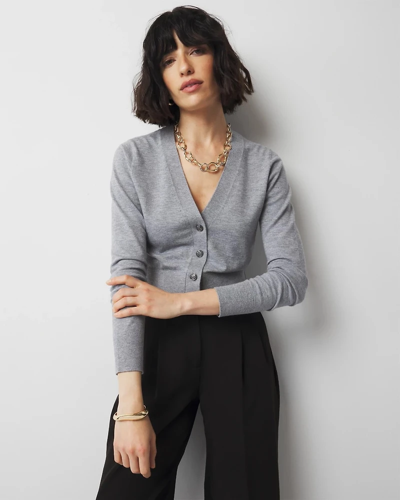 Cropped Cardigan