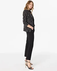 Petite Dot Print Blazer