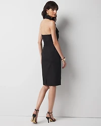 Trench Wrap Mini Dress