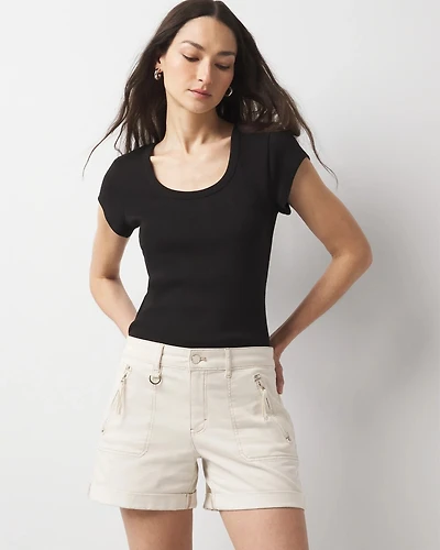 Mid-Rise Pret-A-Play Shorts