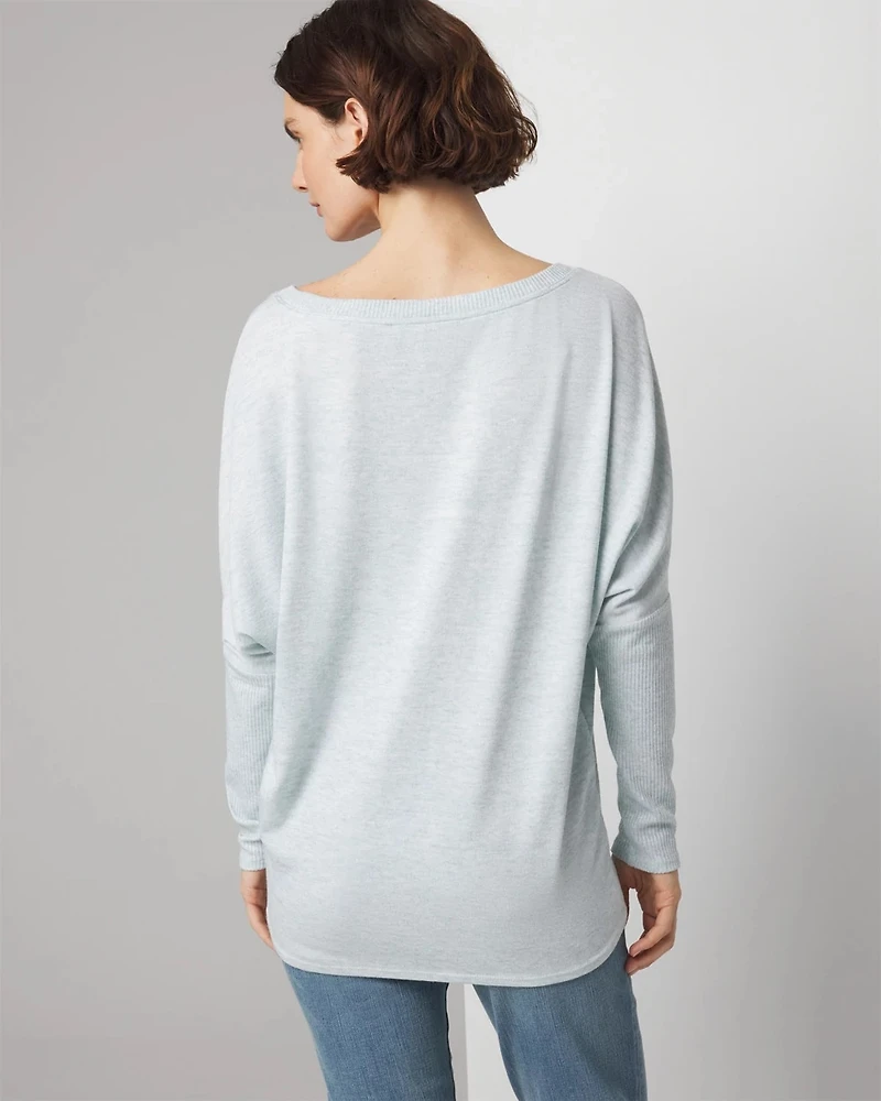Long Sleeve Ribbed Tunic