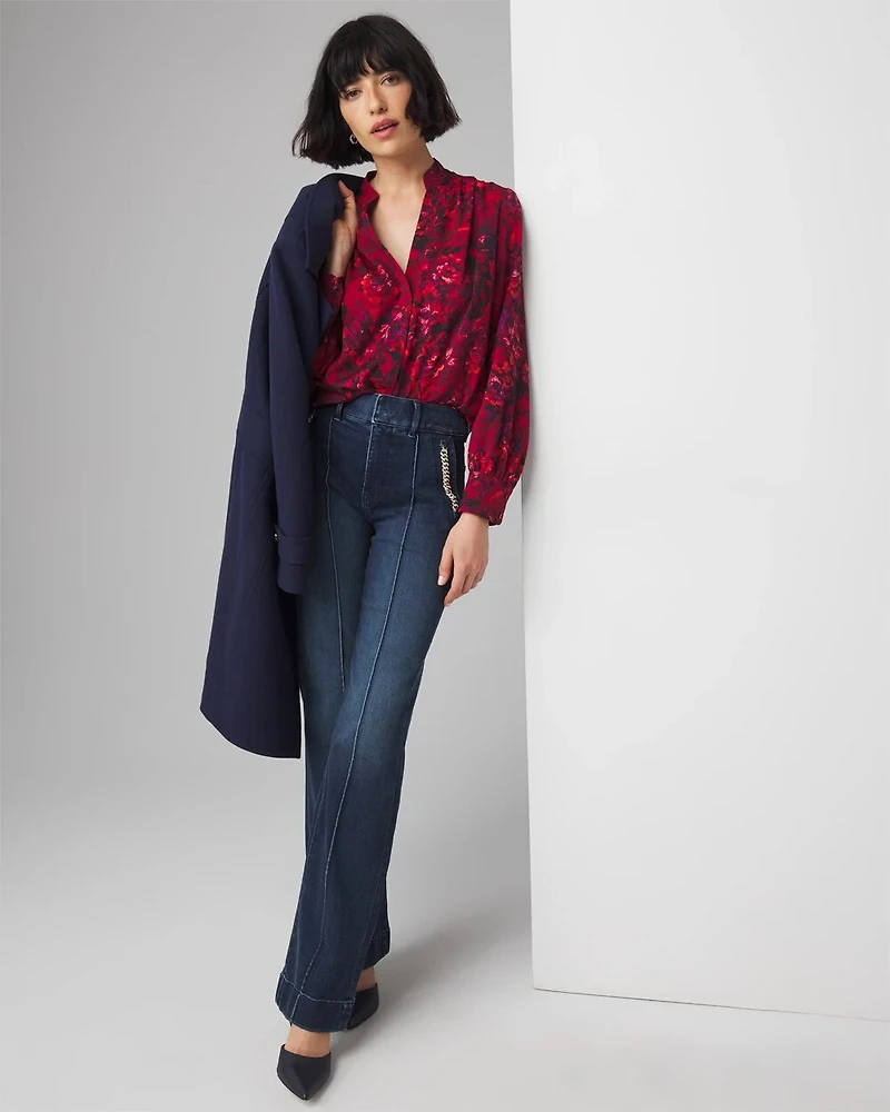 Trapunto Stitched Shirt