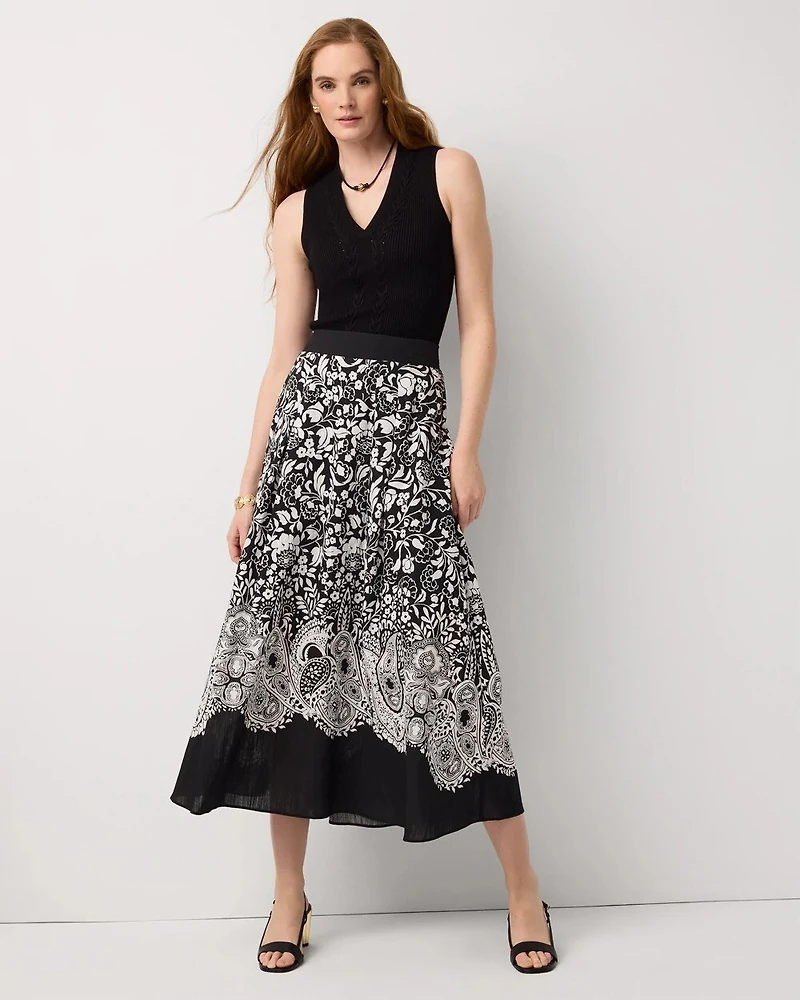 A-line Maxi Skirt