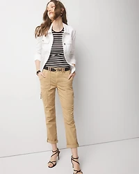 Mid-Rise Pret-A-Pedi Straight Cropped Pants