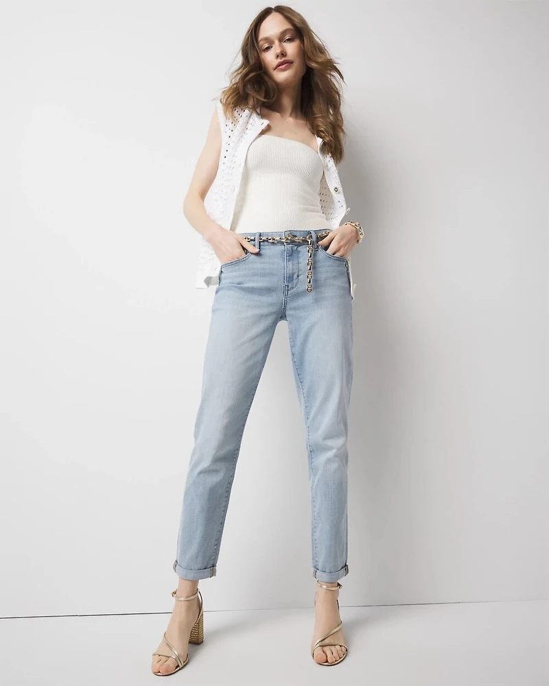 Mid-Rise Girlfriend Jean