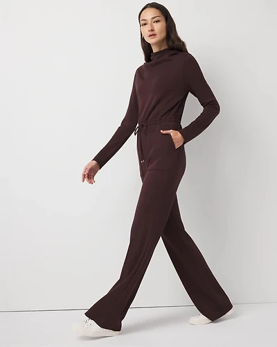 Petite Mockneck Jumpsuit
