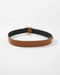 Black + Neutral Reversible Belt