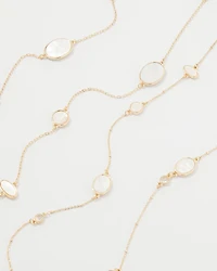Mother of Pearl Convertible Necklace