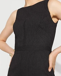 Pinstripe Sheath Dress