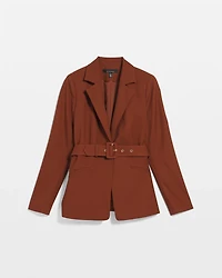 Belted Blazer