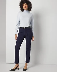 Petite Mid-Rise Stovepipe Pants