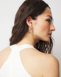 WHBM FORME™ Sculpt Stretch Sweater Halter Top