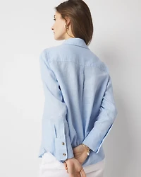 Linen Button-Down Shirt