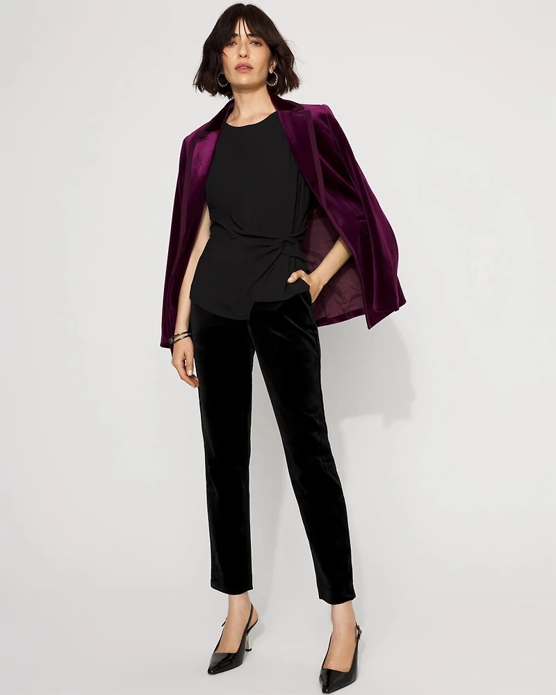 Draped Waist Shell