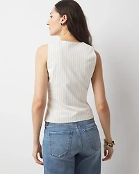 Pinstripe Vest