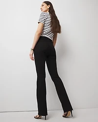 Petite Raw Hem Bootcut 5-Pocket Jean