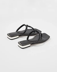 Knotted Flat Sandal