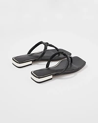 Knotted Flat Sandal