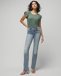 Petite Mid-Rise Everyday Soft Denim™ Bootcut Jeans