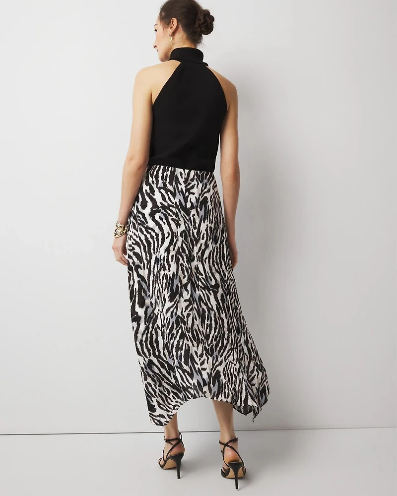 Leopard Midi Skirt