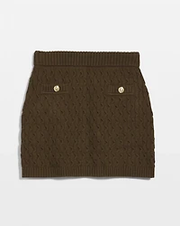 Cable Knit Pencil Skirt