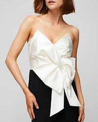 Strapless Bow Dress
