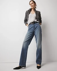 Extra High-Rise Relaxed Straight Jeans