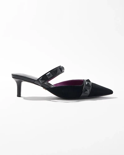 Comfort Pump Kitten Heel Mule