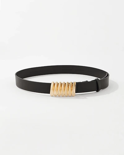 Sculptural Pant Belt
