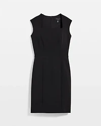 Square Neck Sheath Dress