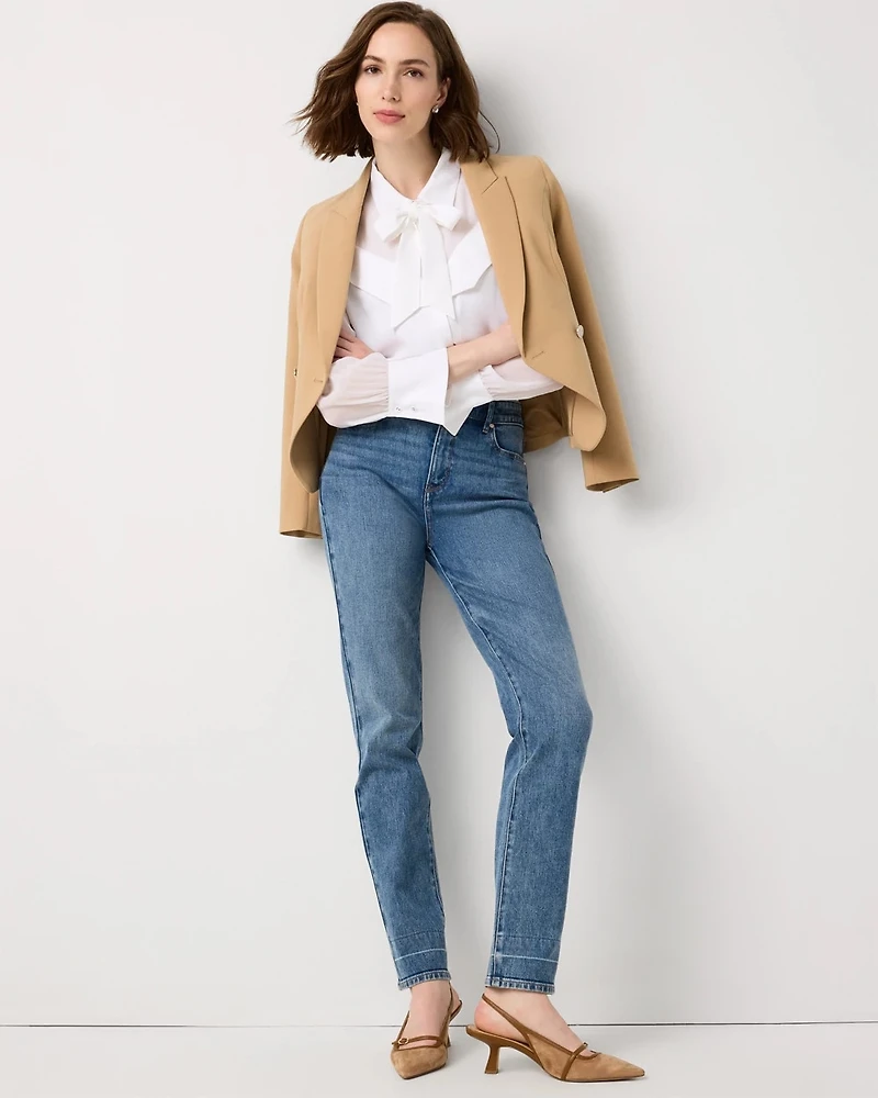 Tie Detail Button Front Shirt