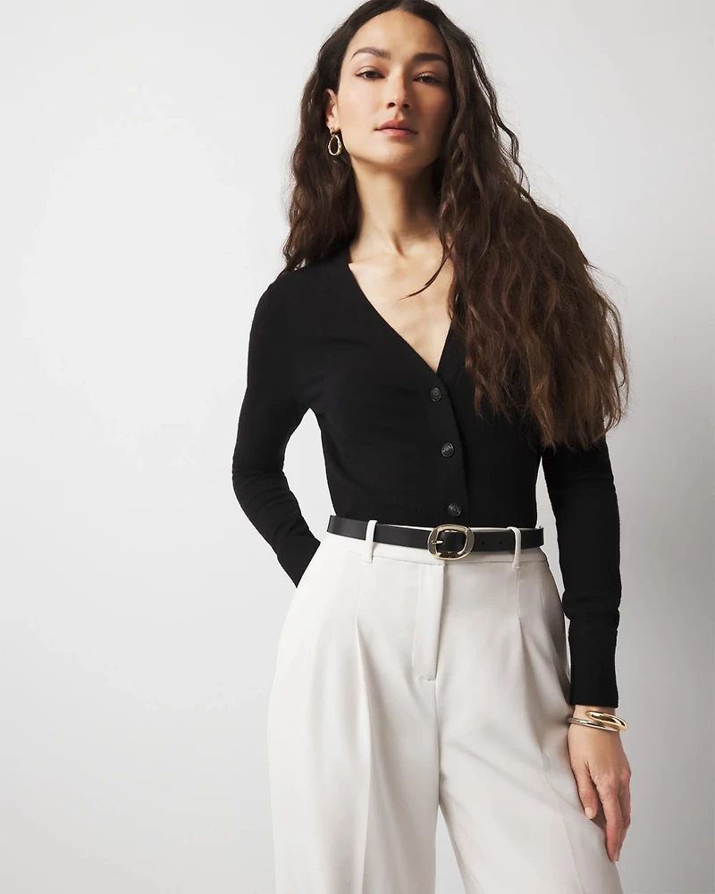 Cropped Cardigan