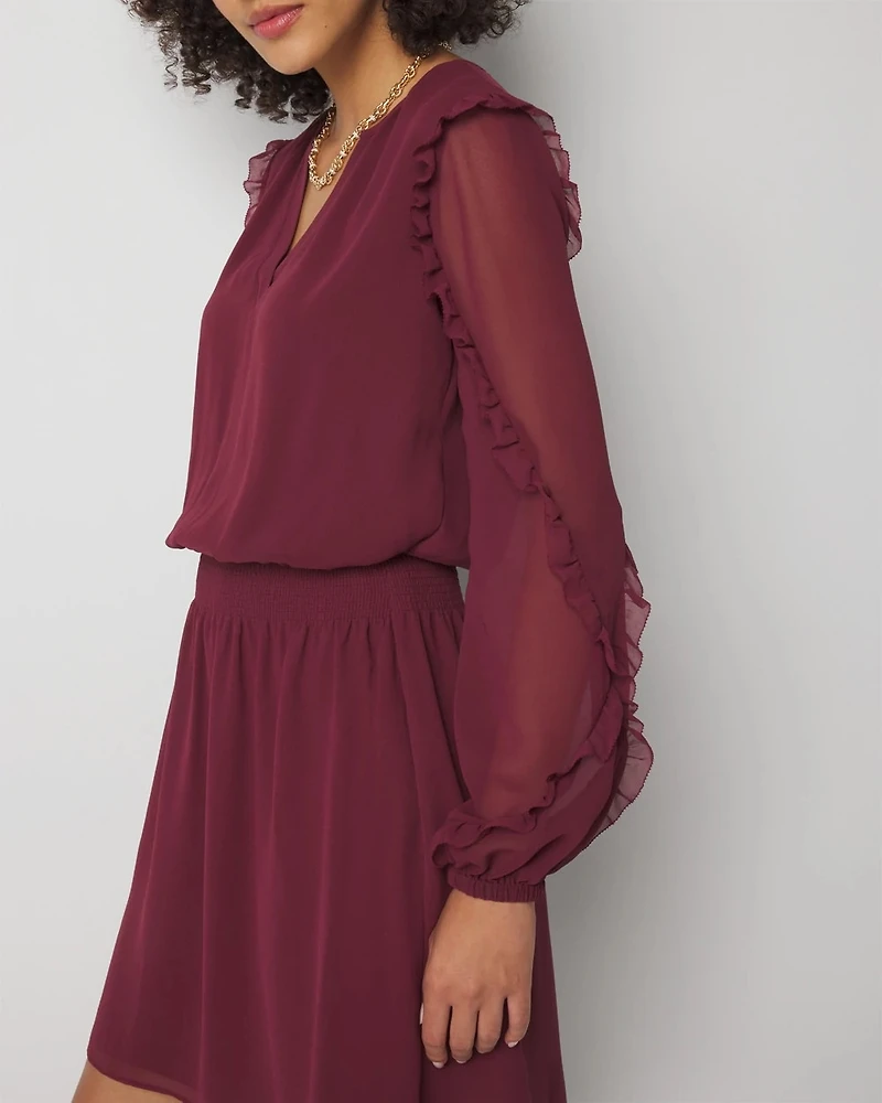 Ribbed Mockneck Sweater