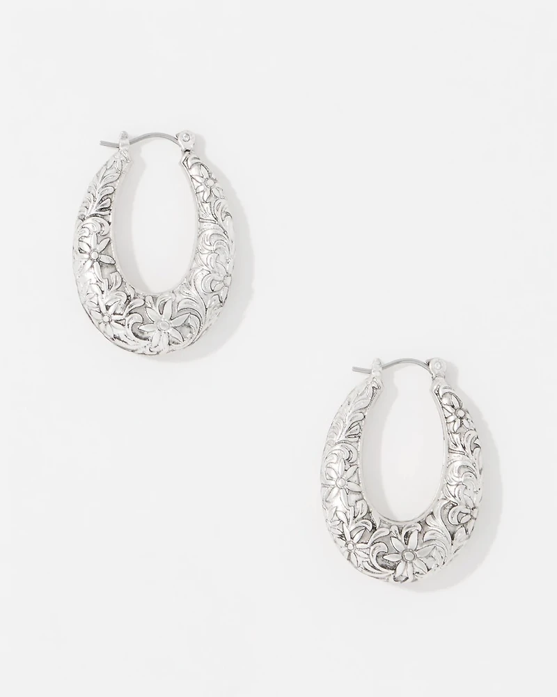 Western Hoop Earrings