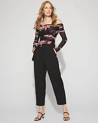 Extra High-Rise Tailored Barrel Pant
