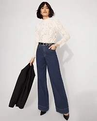 Extra High-Rise Wide-Leg Trouser Jean
