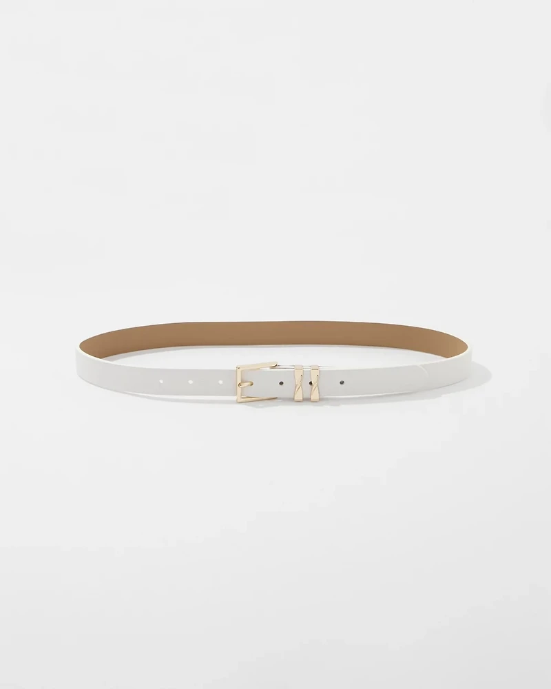 Gold Twist Pant Belt