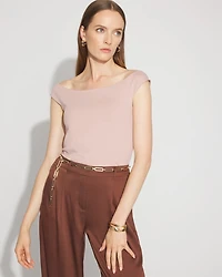 WHBM FORME™ All Ways Stretch At-The-Shoulder Top