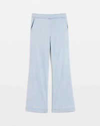 Petite High-Rise Pull-On Wide Leg Jean